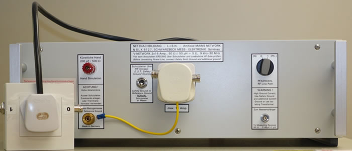 人工電源網絡的校正／電源傳輸阻抗穩定網絡