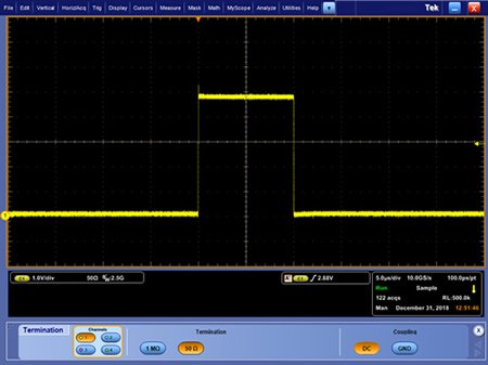 1 PPS Signal of UTC(SCL)