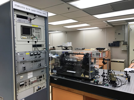 SCL iodine stabilized HeNe laser